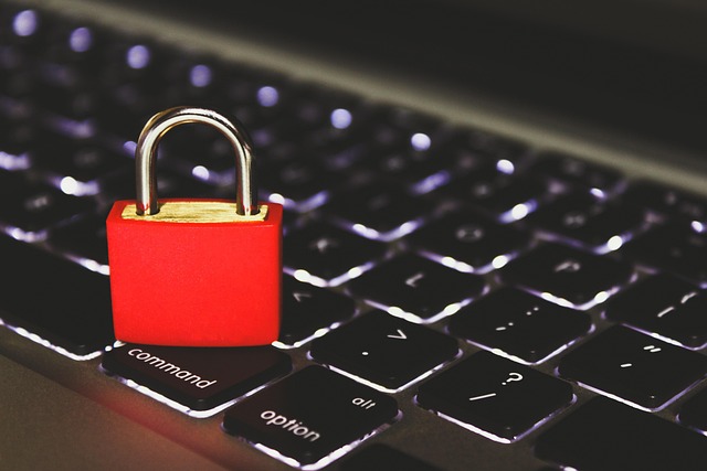 abstract secure data and privacy protection illustration